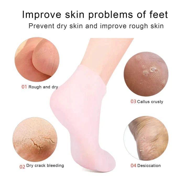 Silicone Moisturizing Socks