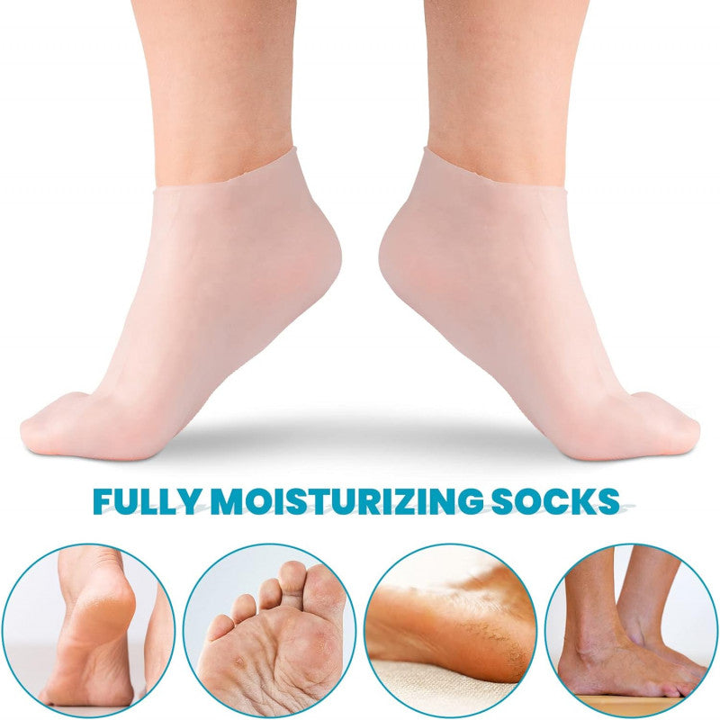 Silicone Moisturizing Socks